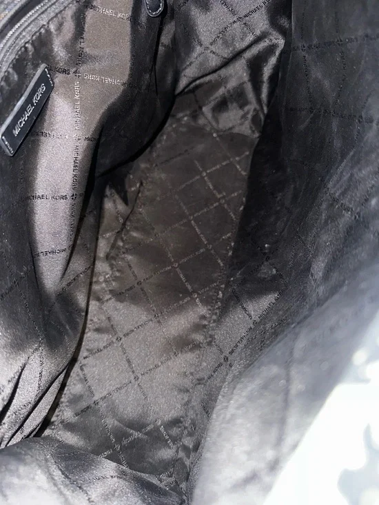 Michael Kors Black and Gray Logo Tote with Shoulder Strap - Picture 8 of 8